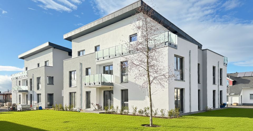 Neubau 16-Familienhaus mit Tiefgarage, Aufzug, KfW-40 NH