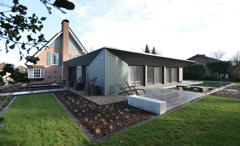 Atriumhaus als lichtdurchflutete Erweiterung