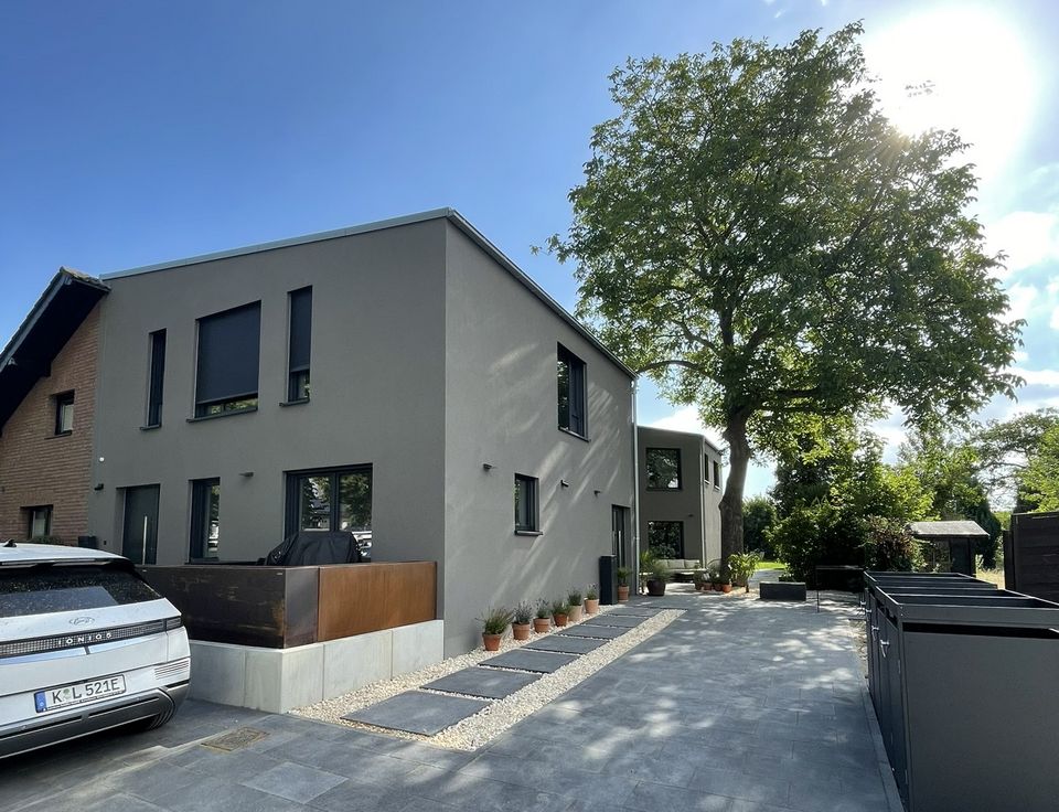Neubau eines Zweifamilienhauses in Köln-Vogelsang
