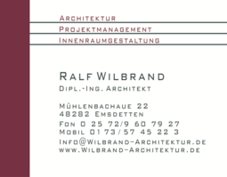 Architekturbüro Wilbrand