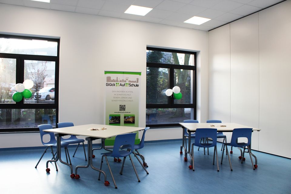 Umbau und Erweiterung der Glück-Auf-Schule in Oberhausen