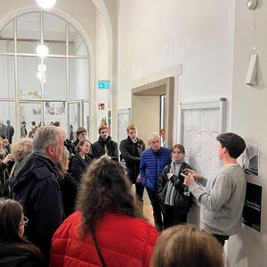 JA*/Junge Planer: Besuch bei der Klasse Baukunst an der Kunstakademie Düsseldorf