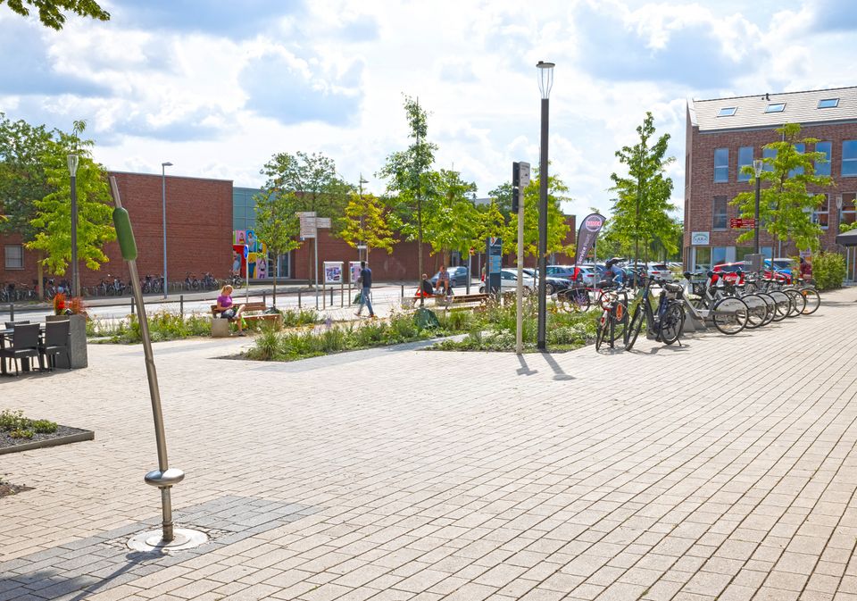 Freiflächenplanung Vorplatz Bahnhofsquartier, Coesfeld