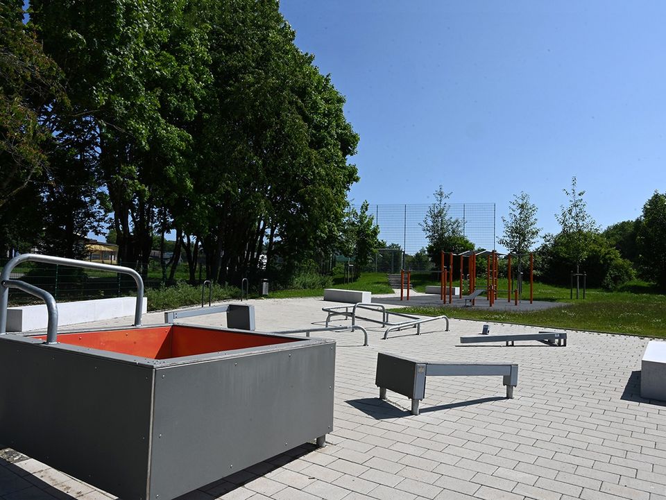 Bewegungsparkour Peter von Heydt Schule in Hunsheim