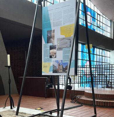 Kirchen als „vierte Orte“ - Ausstellung von Baukultur NRW in Essen 2024. - Foto: Christof Rose/Architektenkammer NRW