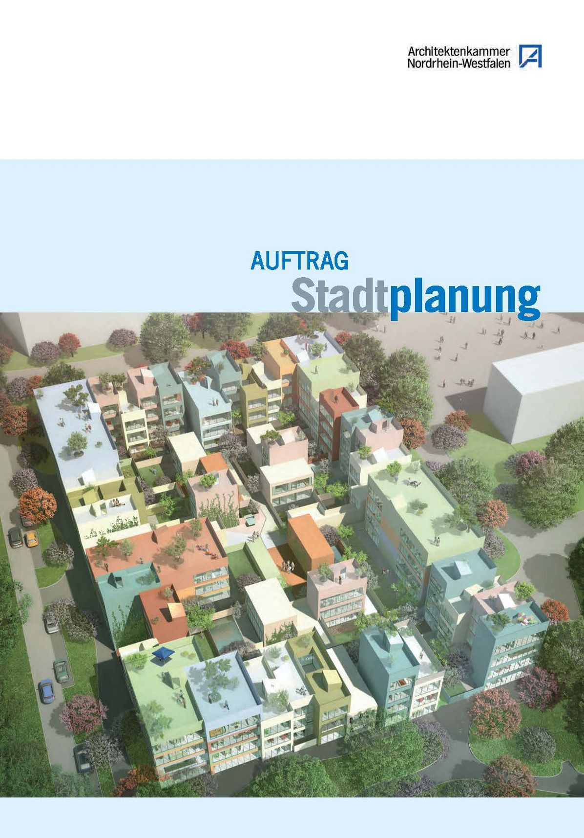 Titelbild der Broschüre Auftrag Stadtplanung