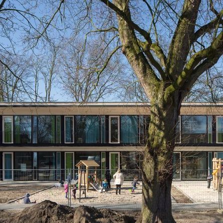 Kita Uppenberg, Münster Blick auf den Außenbereich der Kita Uppenberg, Münster