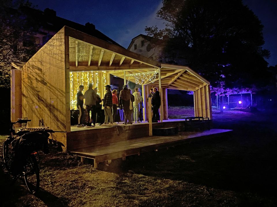 Nachbarschaftspavillon des Projekts Honswerk