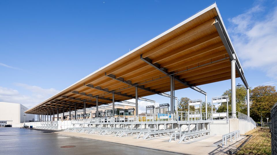 Neubau Recyclingcenter Wirtschaftsbetriebe Duisburg