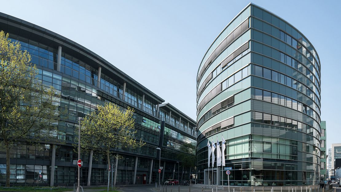 Gebäude: Foto der Architektenkammer NRW in Düsseldorf