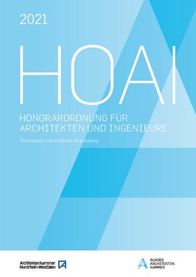 HOAI Textausgabe mit amtlicher Begründung