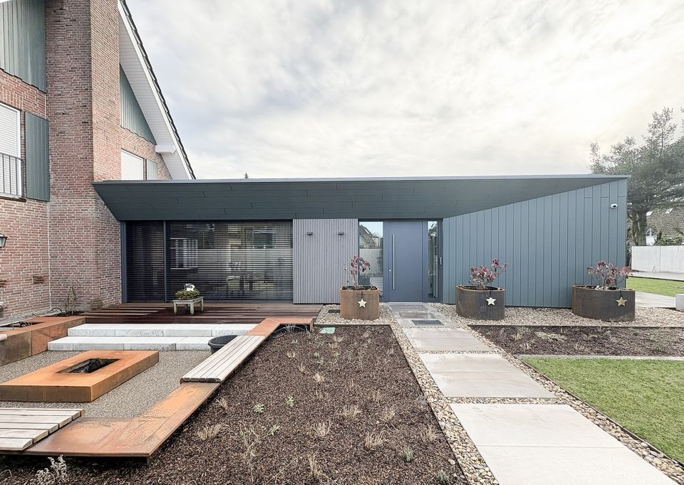Atriumhaus als lichtdurchflutete Erweiterung